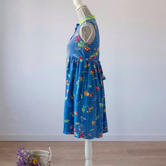 CLEARANCE Vintage 80s/90s Fruit Print Sundress XS/S - Picture 4 of 8